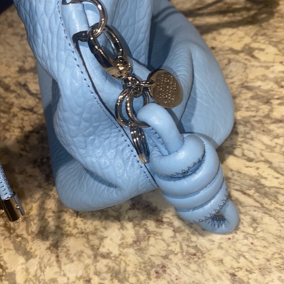 HENRI BENDEL NEW YORK BLUE CROSSBODY BAG - Picture 9 of 10